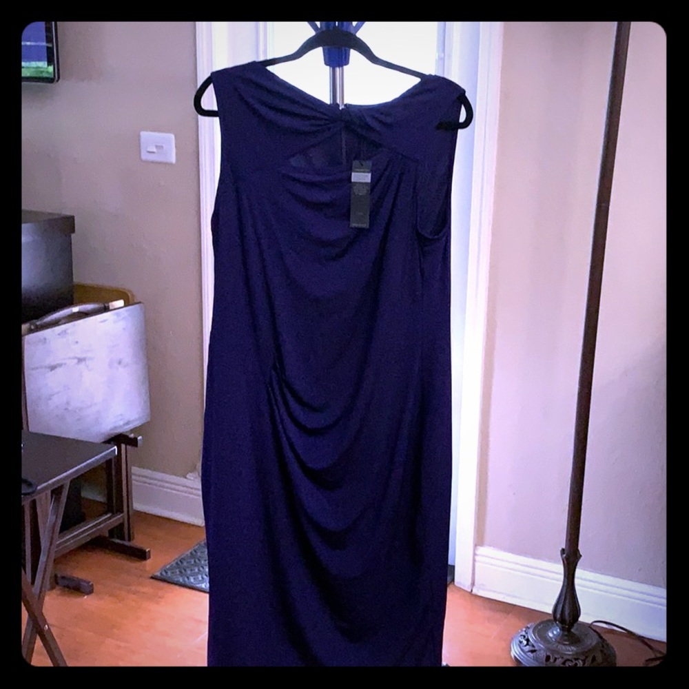 Plus size!Purple ControlTech dress. Very pretty!.